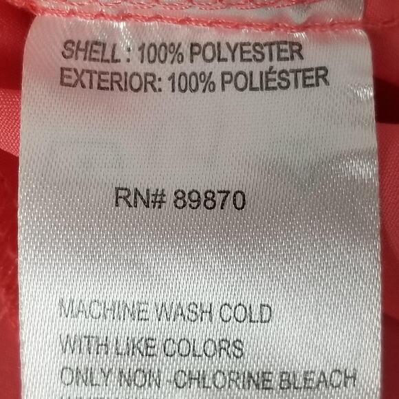 Bimini Bay Outfitters Shirt Women Medium Pink Long Sleeve Vented Fishing Outdoor - Picture 8 of 16